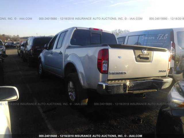 1N6AD0EV5FN739564 - 2015 NISSAN FRONTIER S/SV/SL/PRO-4X SILVER photo 3