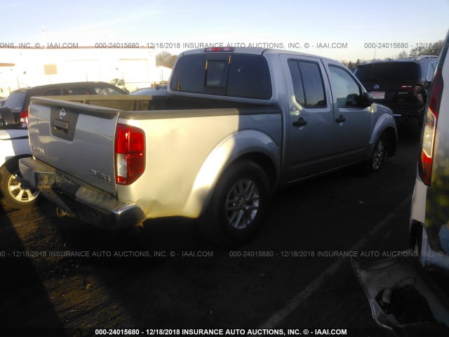 1N6AD0EV5FN739564 - 2015 NISSAN FRONTIER S/SV/SL/PRO-4X SILVER photo 4