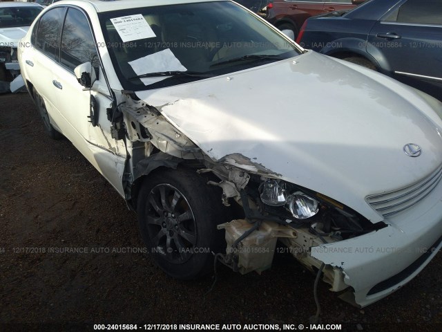 JTHBA30G145024710 - 2004 LEXUS ES 330 WHITE photo 6