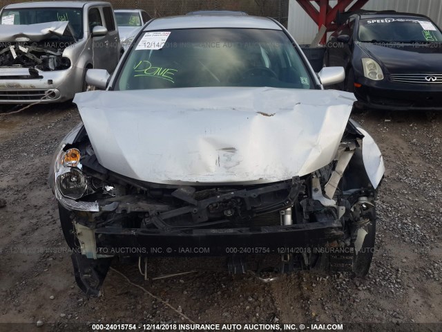 1N4AL2AP8CN456585 - 2012 NISSAN ALTIMA SILVER photo 6