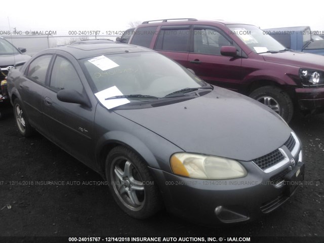 1B3AL76R85N510568 - 2005 DODGE STRATUS R/T GRAY photo 1