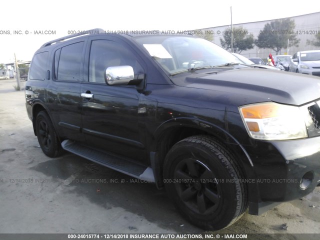 5N1AA0NCXBN618173 - 2011 NISSAN ARMADA SV/SL/PLATINUM BLACK photo 1