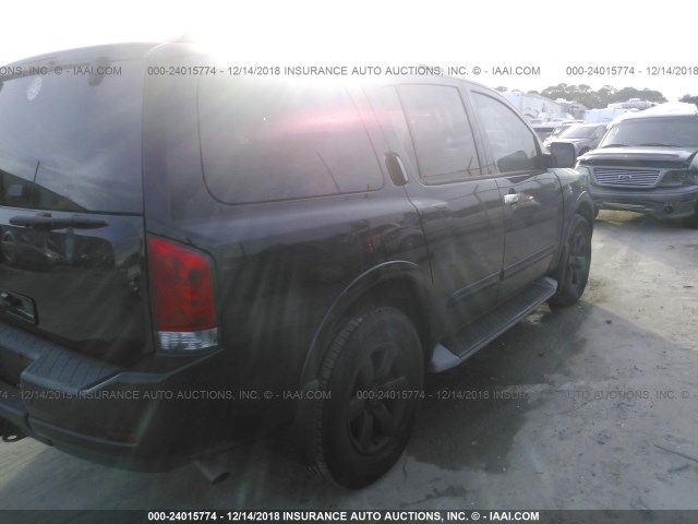 5N1AA0NCXBN618173 - 2011 NISSAN ARMADA SV/SL/PLATINUM BLACK photo 4