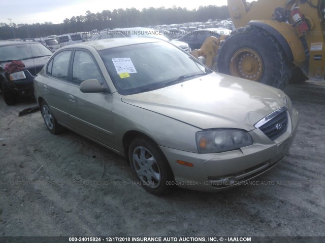 KMHDN46D36U370893 - 2006 HYUNDAI ELANTRA GOLD photo 1