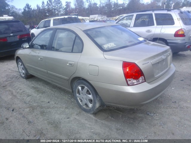 KMHDN46D36U370893 - 2006 HYUNDAI ELANTRA GOLD photo 3