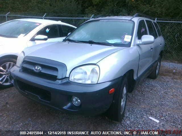 KM8SC73E35U893941 - 2005 HYUNDAI SANTA FE GLS/LX WHITE photo 1