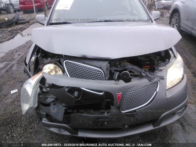 5Y2SL65887Z436487 - 2007 PONTIAC VIBE GRAY photo 6