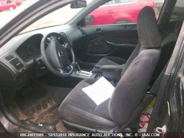 1HGEM22135L048286 - 2005 HONDA CIVIC DX VP BLACK photo 4