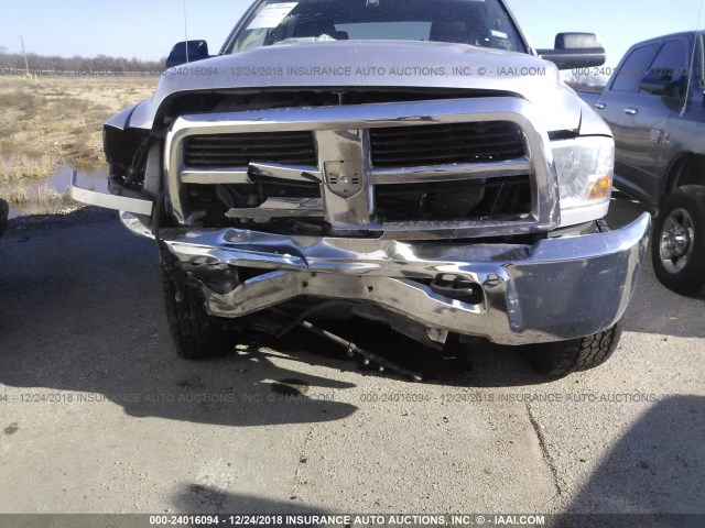 3C6UD5HLXCG181892 - 2012 DODGE RAM 2500 ST SILVER photo 6