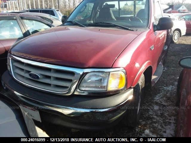 2FTRF072X3CA27233 - 2003 FORD F150 RED photo 2