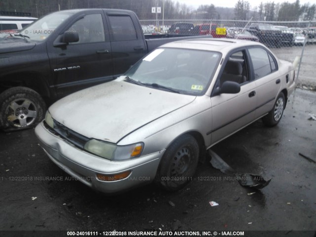 2T1AE09B5SC130214 - 1995 TOYOTA COROLLA LE/DX GOLD photo 2