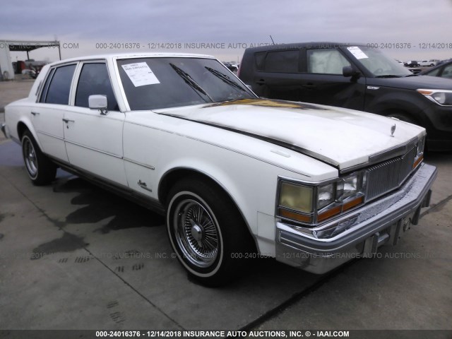 6S69B8Q496579 - 1978 CADILLAC SEVILLE WHITE photo 1