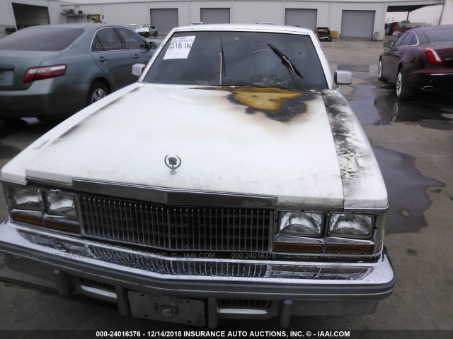 6S69B8Q496579 - 1978 CADILLAC SEVILLE WHITE photo 6