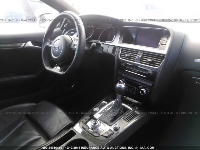 WAUVGAFR8DA001097 - 2013 AUDI S5 PRESTIGE GRAY photo 5