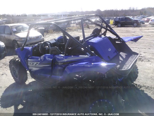 5Y4AN29Y4KA100360 - 2019 YAMAHA YXZ1000 BLUE photo 3