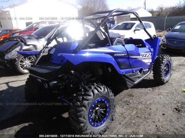 5Y4AN29Y4KA100360 - 2019 YAMAHA YXZ1000 BLUE photo 4