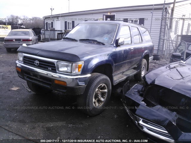 JT3VN39WXS0220317 - 1995 TOYOTA 4RUNNER VN39 SR5 Navy photo 2