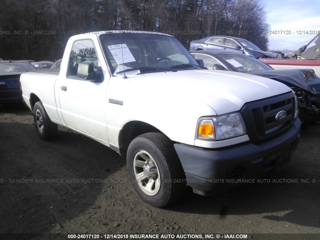 1FTKR1AD0APA24264 - 2010 FORD RANGER WHITE photo 1