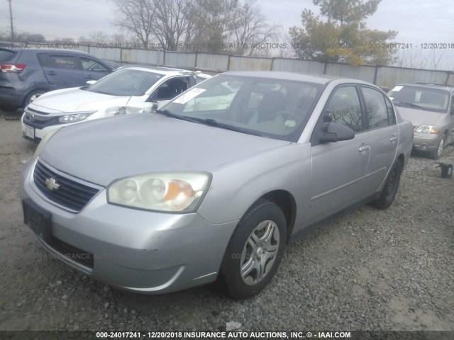 1G1ZS58FX8F142171 - 2008 CHEVROLET MALIBU LS 银色 照片 2