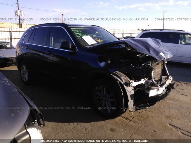 5UXKR0C53F0P10765 - 2015 BMW X5 XDRIVE35I BLUE photo 1