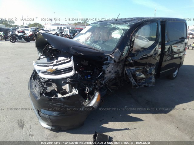 3N63M0YN0JK697386 - 2018 CHEVROLET CITY EXPRESS LS BLACK photo 6