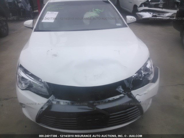 4T1BF1FK9HU726431 - 2017 TOYOTA CAMRY LE/XLE/SE/XSE თეთრი ფოტო 6