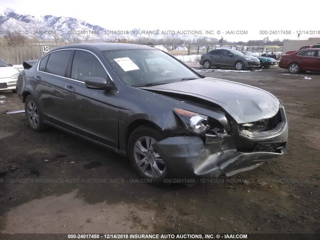 1HGCP2F69CA124428 - 2012 HONDA ACCORD SE GRAY photo 1