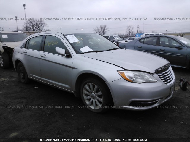 1C3BC1FB2BN525327 - 2011 CHRYSLER 200 TOURING SILVER photo 1