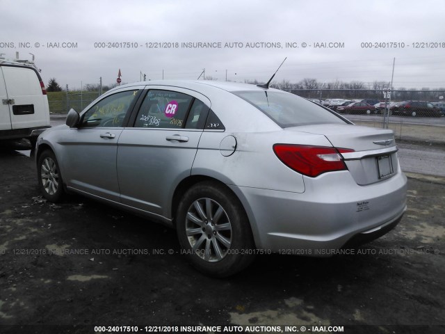 1C3BC1FB2BN525327 - 2011 CHRYSLER 200 TOURING SILVER photo 3