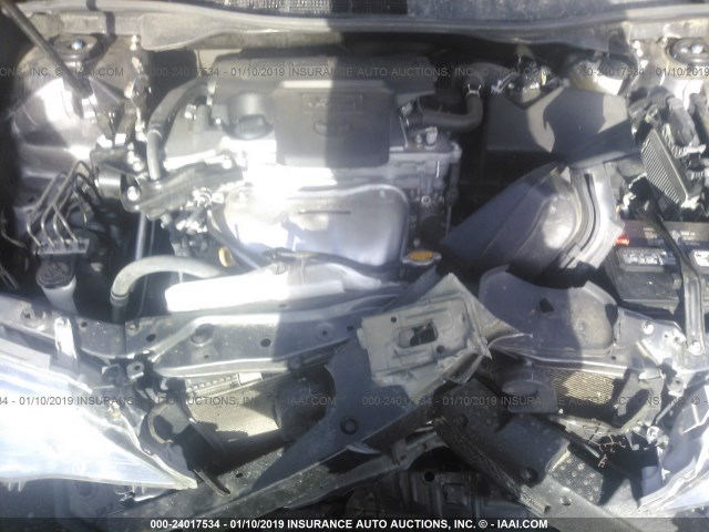 4T1BF1FK1DU231554 - 2013 TOYOTA CAMRY L/SE/LE/XLE GRAY photo 10