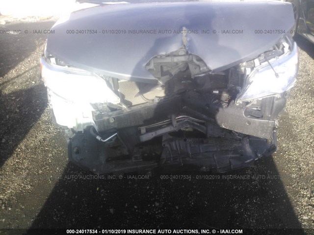 4T1BF1FK1DU231554 - 2013 TOYOTA CAMRY L/SE/LE/XLE GRAY photo 6