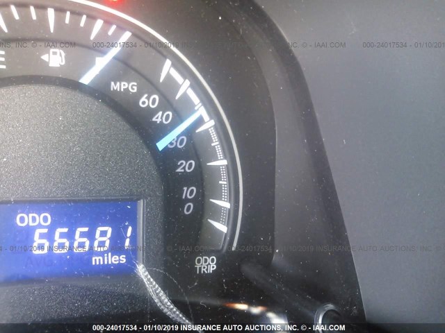 4T1BF1FK1DU231554 - 2013 TOYOTA CAMRY L/SE/LE/XLE GRAY photo 7