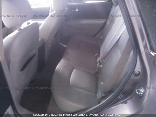 JN8AS5MTXAW025989 - 2010 NISSAN ROGUE S/SL/KROM BROWN photo 8