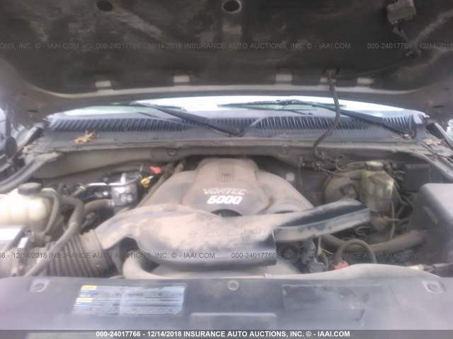 1GKEK63U32J318780 - 2002 GMC DENALI BROWN photo 10