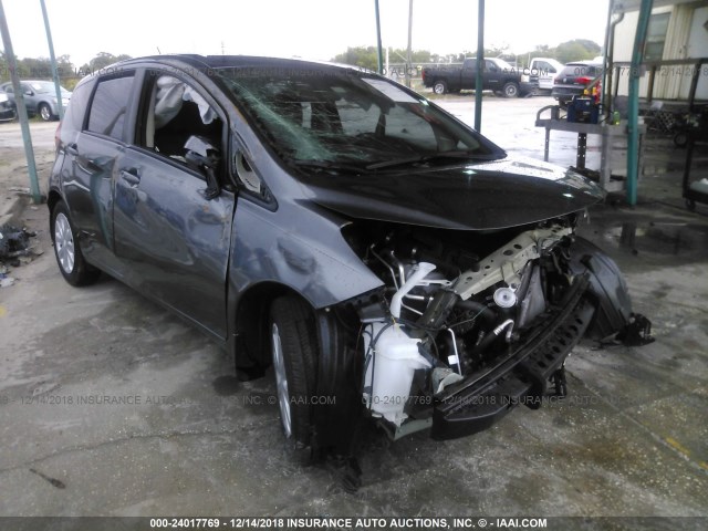 3N1CE2CP8GL379543 - 2016 NISSAN VERSA NOTE S/S PLUS/SV/SL/SR GRAY photo 1
