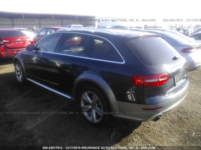 WA1UFAFL5FA110627 - 2015 AUDI A4 ALLROAD PREMIUM PLUS Dark Blue photo 3