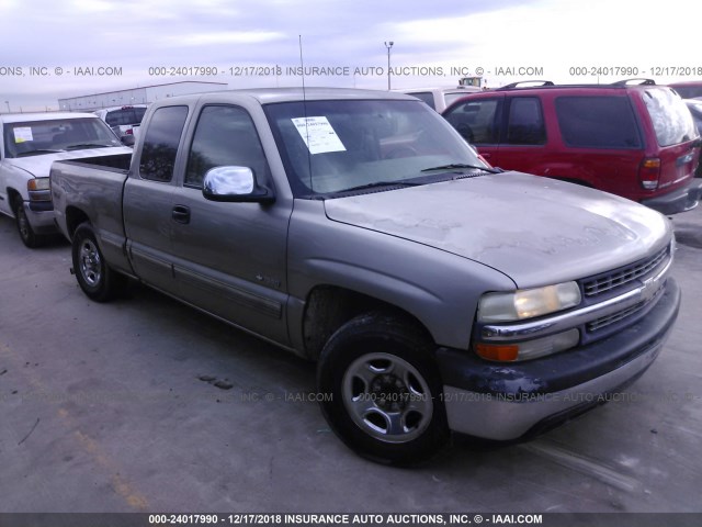 1GCEC19W02Z345148 - 2002 CHEVROLET SILVERADO C1500 BEIGE photo 1