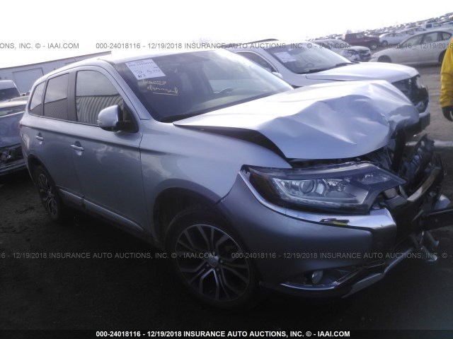 JA4AZ3A38GZ010165 - 2016 MITSUBISHI OUTLANDER SE/SEL SILVER photo 1