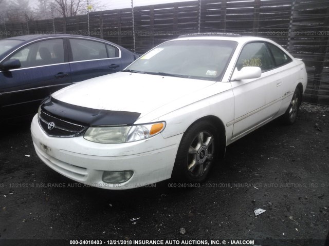 2T1CF22P2YC294259 - 2000 TOYOTA CAMRY SOLARA SE/SLE Ağ foto 2