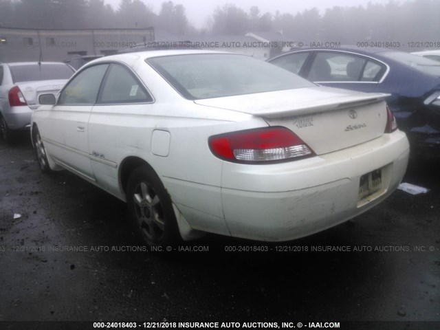 2T1CF22P2YC294259 - 2000 TOYOTA CAMRY SOLARA SE/SLE Ağ foto 3