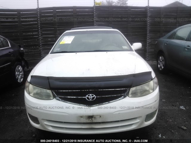 2T1CF22P2YC294259 - 2000 TOYOTA CAMRY SOLARA SE/SLE Ağ foto 6