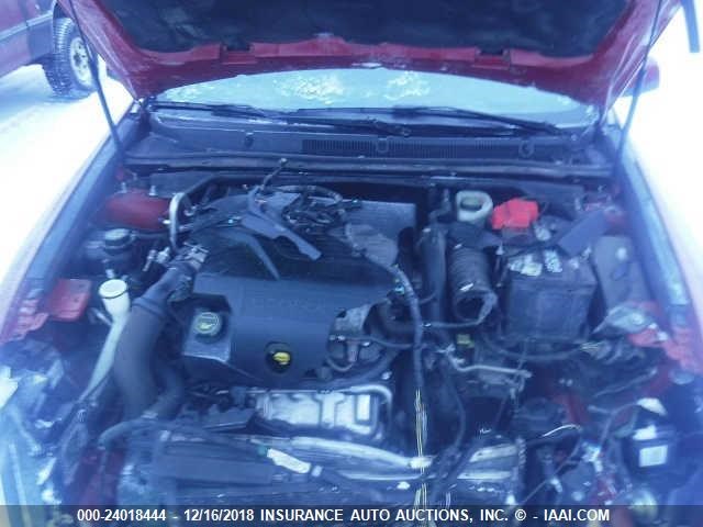 1LNHL9FT9EG610067 - 2014 LINCOLN MKS RED photo 10