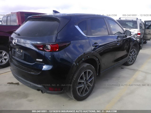 JM3KFACM8J1318219 - 2018 MAZDA CX-5 TOURING BLUE photo 4