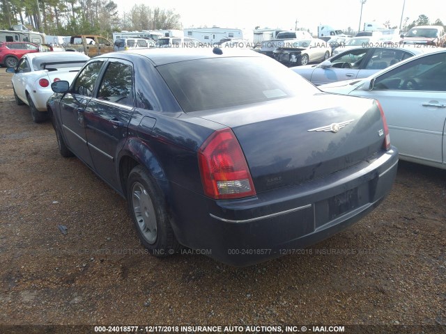 2C3KA53G76H226119 - 2006 CHRYSLER 300 TOURING Navy photo 3