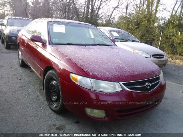 2T1CF28P8YC295665 - 2000 TOYOTA CAMRY SOLARA SE/SLE Qırmızı foto 1