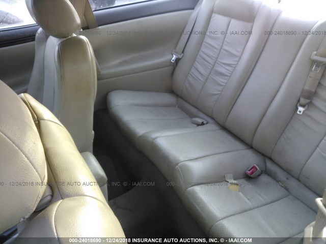 2T1CF28P8YC295665 - 2000 TOYOTA CAMRY SOLARA SE/SLE Qırmızı foto 8