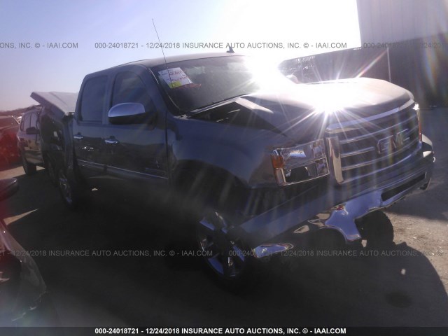 3GTP1VE07DG246689 - 2013 GMC SIERRA C1500 SLE GRAY photo 1