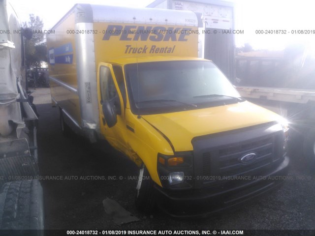 1FDWE3FS6GDC34499 - 2016 FORD ECONOLINE E350 SUPER DUTY CTWAY VAN YELLOW photo 1