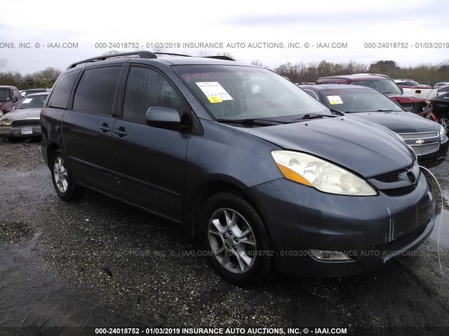 5TDZA22C66S525299 - 2006 TOYOTA SIENNA XLE/XLE LIMITED Dark Blue photo 1