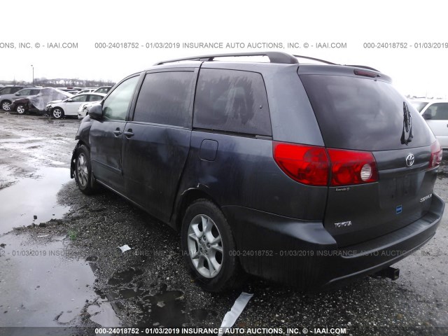 5TDZA22C66S525299 - 2006 TOYOTA SIENNA XLE/XLE LIMITED Dark Blue photo 3